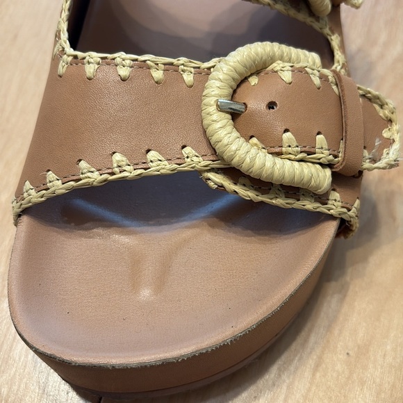 March Fisher Solea Tan Leather Sandals. Size 8 - Picture 10 of 12